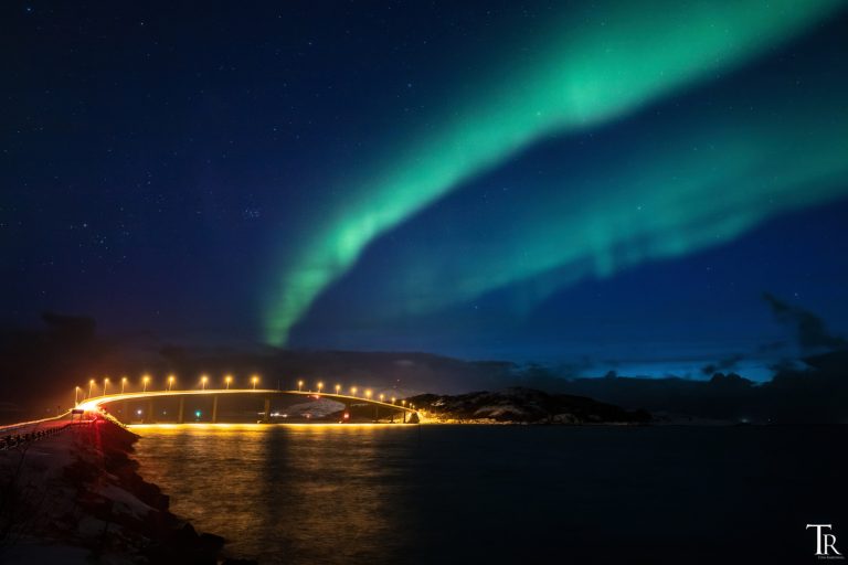Mehr über den Artikel erfahren Story zum Foto – Teil 7: Erstes Polarlicht nördlich des Polarkreises