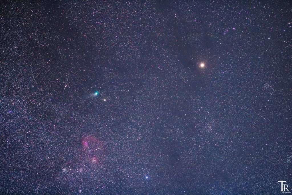 Komet C/2022 E3 (ZTF) im Sternenpark Westhavelland